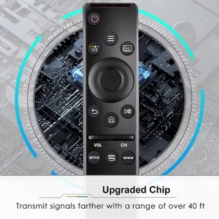 รีโมตคอนโทรล สําหรับสมาร์ททีวี Samsung LED QLED UHD SUHD HDR LCD Frame Curved Solar HDTV 4K 8K 3D Smart TVs พร้อมปุ่ม Netflix Prime Video WWW