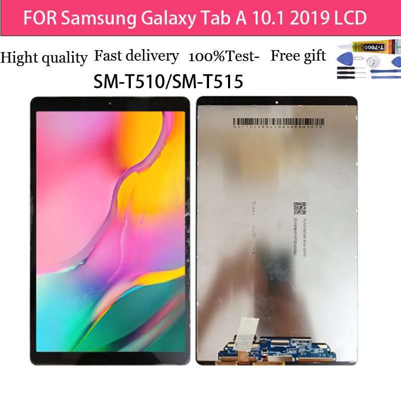ชุดประกอบหน้าจอสัมผัส LCD สําหรับ Samsung Galaxy Tab A 10.1(2019) WIFI T510 T510 T510N