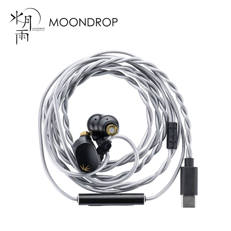 MOONDROP CHU II หูฟังชนิดใส่ในหูประสิทธิภาพสูงแบบไดนามิก IEMs เปลี่ยนสาย ChuII /Chu2 DSP
