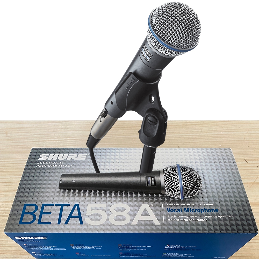 [ขายดี & ส่งฟรี] Tiktok live broadcast BETA58A ไมโครโฟนร้องเพลง สําหรับเวที ร้องเพลง โบสถ์ พูด