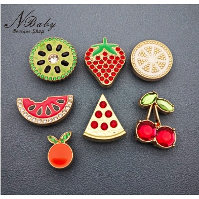 Nbaby ใหม่ crocs jibbitz Charms / รองเท้าแตะ คุณภาพสูง / jibbitz Set / crocs jibbitz / Birthdaypresent