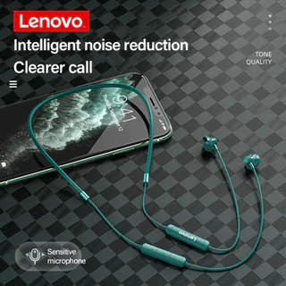Lenovo SH1 ชุดหูฟังบลูทูธไร้สาย IPX5 กันน้ํา พร้อมไมโครโฟน ios Android