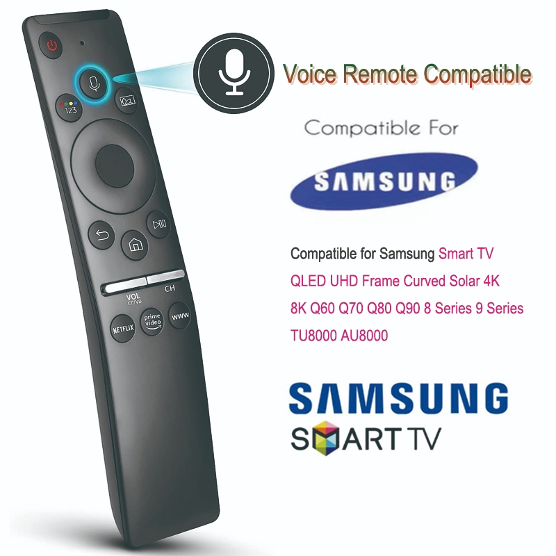 รีโมตคอนโทรล แบบเปลี่ยน สําหรับสมาร์ททีวี Samsung QLED UHD 4K 8K Q60 Q70 Q80 Q90 8 Series 9 Series TU8000 AU8000