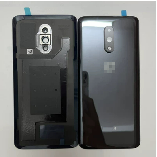 กระจกด้านหลังด้านหลังประตูฝาครอบแบตเตอรี่ + เลนส์กล้องเหมาะสําหรับ OnePlus 7 1 + 7 Pro 1 + 7T Pro GM