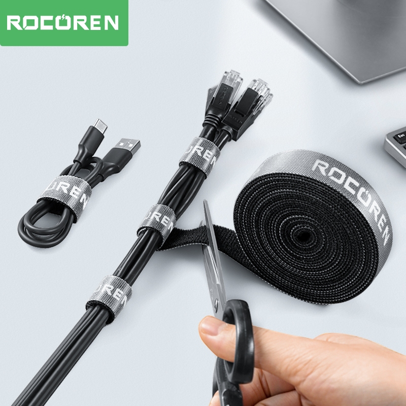<Rocoren> ที่เก็บสายหูฟัง โทรศัพท์มือถือ เมาส์ และสายป้องกัน