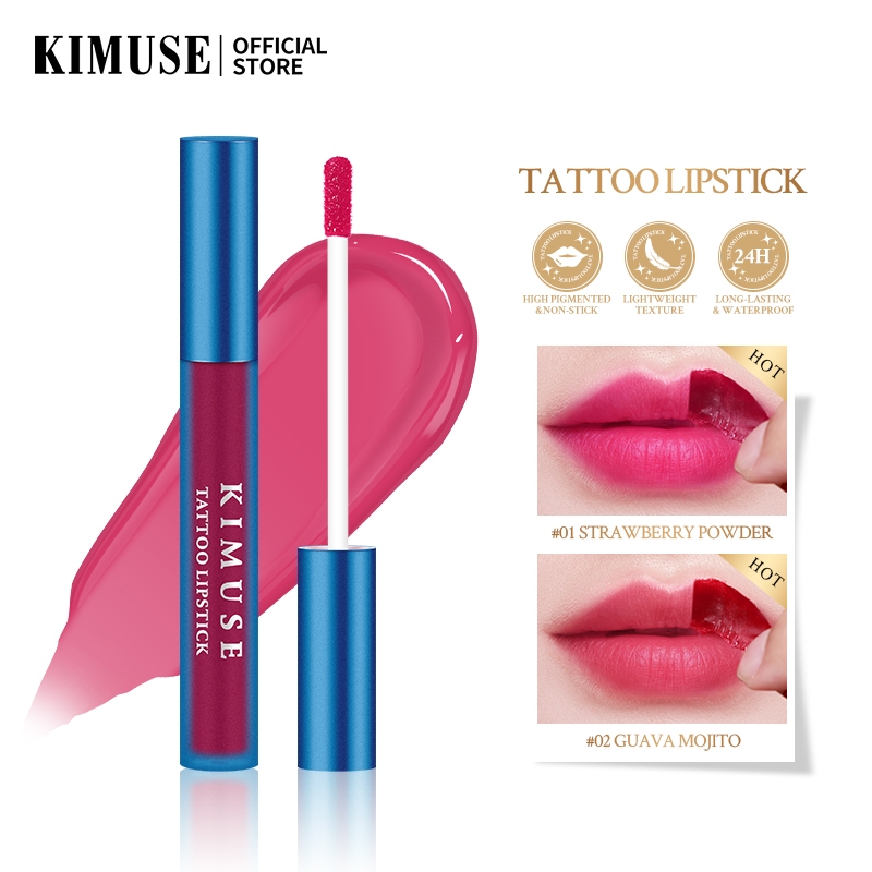 ลิปทินท์สีชมพูธรรมชาติ