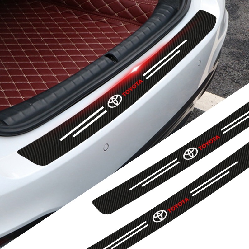 สติกเกอร์โลโก้ ติดกันชนหลังรถยนต์ สําหรับ Toyota Prius Avensis Rav4 Auris Yaris Verso Land 1 ชิ้น