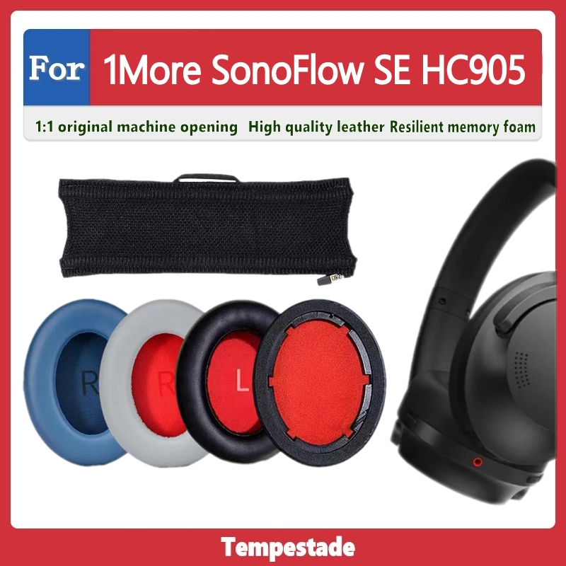 ฟองน้ําครอบหูฟัง สําหรับ 1MORE SonoFlow SE HC905