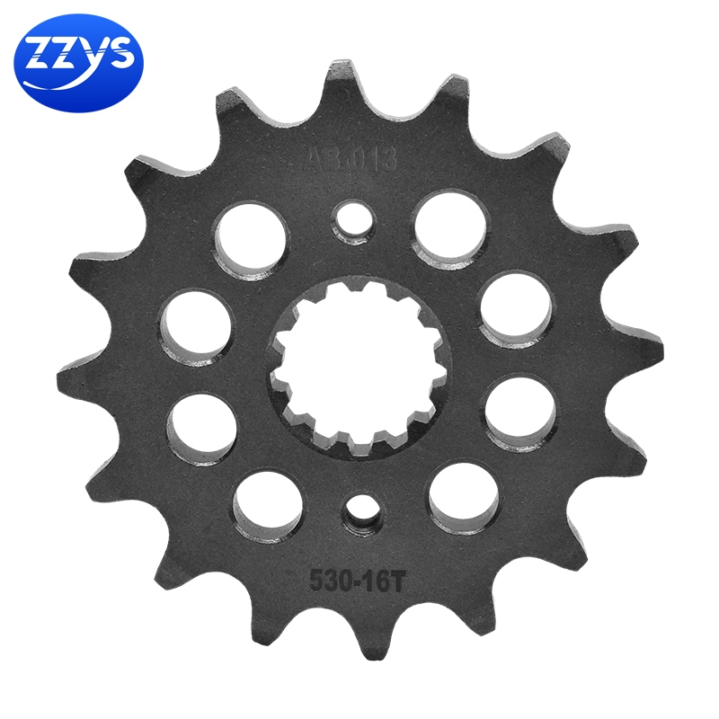 530-16t 20CrMnTi Carburized เหล็กปลอมสเตอร์หน้าสําหรับ Suzuki GS400 425 450 GSX400 750 GSXR750 1100 