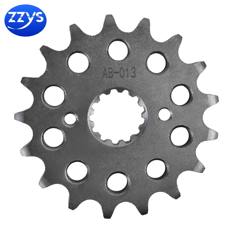 530-17t 20CrMnTi Carburized เหล็กปลอมสเตอร์หน้าสําหรับ Yamaha RD350 74-76 TX500 73-74 XS500 74-75 78