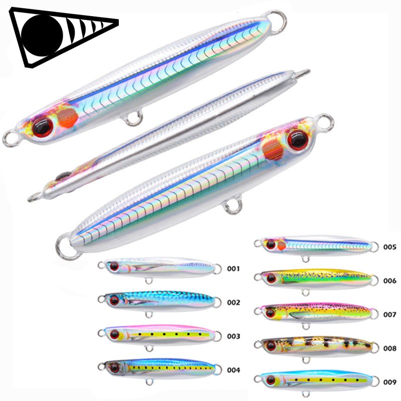 【TRAINFIS】เหยื่อตกปลาโลหะ 30 กรัม 9 สี อุปกรณ์เสริมตกปลา