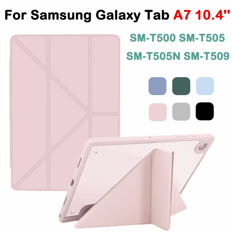 SAMSUNG สําหรับSamsung Galaxy Tab A7 10.4 2020 2022 SM-T500 T505 T505N T509 พร้อมช่องเสียบปากกาอะคริ