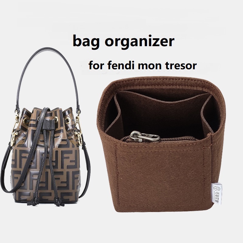 ที่จัดระเบียบกระเป๋า fendi mon tresor bucket กระเป๋าจัดระเบียบ เหมาะสําหรับ bag organizer insert