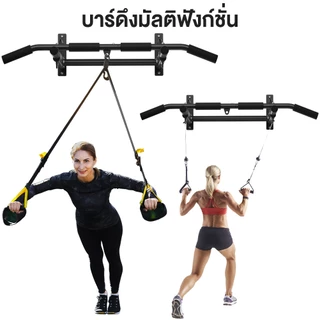 OneTwoFit บาร์โหนติดผนัง บาร์ดึงข้อ หรือกําแพง สำหรับติดถาวร ยืดตัว บริหารหน้าท้อง รับน้ำหนักได้ 200KG