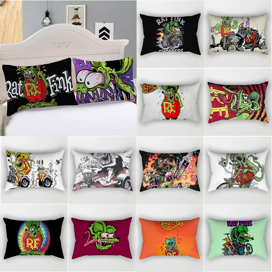 ปลอกหมอนอิงโซฟาปลอกหมอนอิง Tales Of The Rat Fink