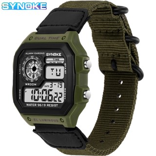 【SYNOKE Watch Shop】นาฬิกาข้อมืออิเล็กทรอนิกส์ กันน้ํา เรืองแ…