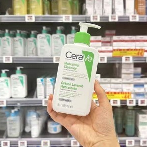 Cerave Hydrating คลีนเซอร์ทําความสะอาดผิวหน้าและผิวกาย สําหรับผิวแห้ง 236 มล.
