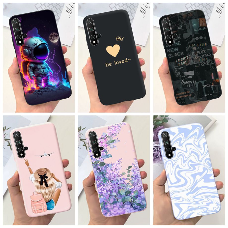 เคสโทรศัพท์มือถือแบบนิ่ม ผิวด้าน ลายพิมพ์ สําหรับ Huawei nova 5T YAL-L21 YAL-L61 YAL-L71 YAL-L61D 20