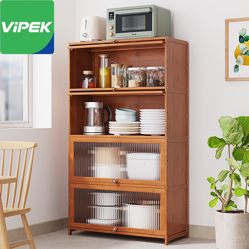 Vipek ตู้ล็อคเกอร์ ชั้นวางของในครัว 1/2/3/4 ชั้น ตู้เก็บของในห้องครัว ชั้นวางของในห้องครัว พร้อมประตูตู้ ชั้นวางของอเนกประสงค์ พร้อมประตูตู้ใส