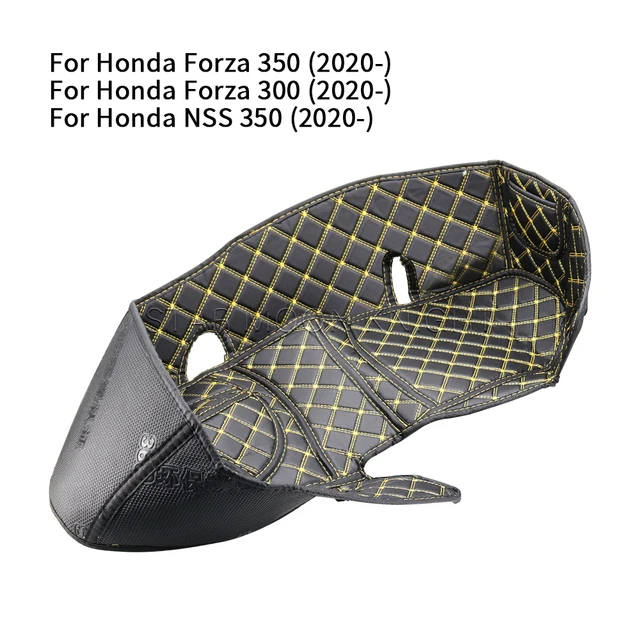 Forza300 แผ่นป้องกันด้านในกระเป๋าเดินทาง อุปกรณ์เสริม FOR Honda Forza 350 พรมใต้เบาะ