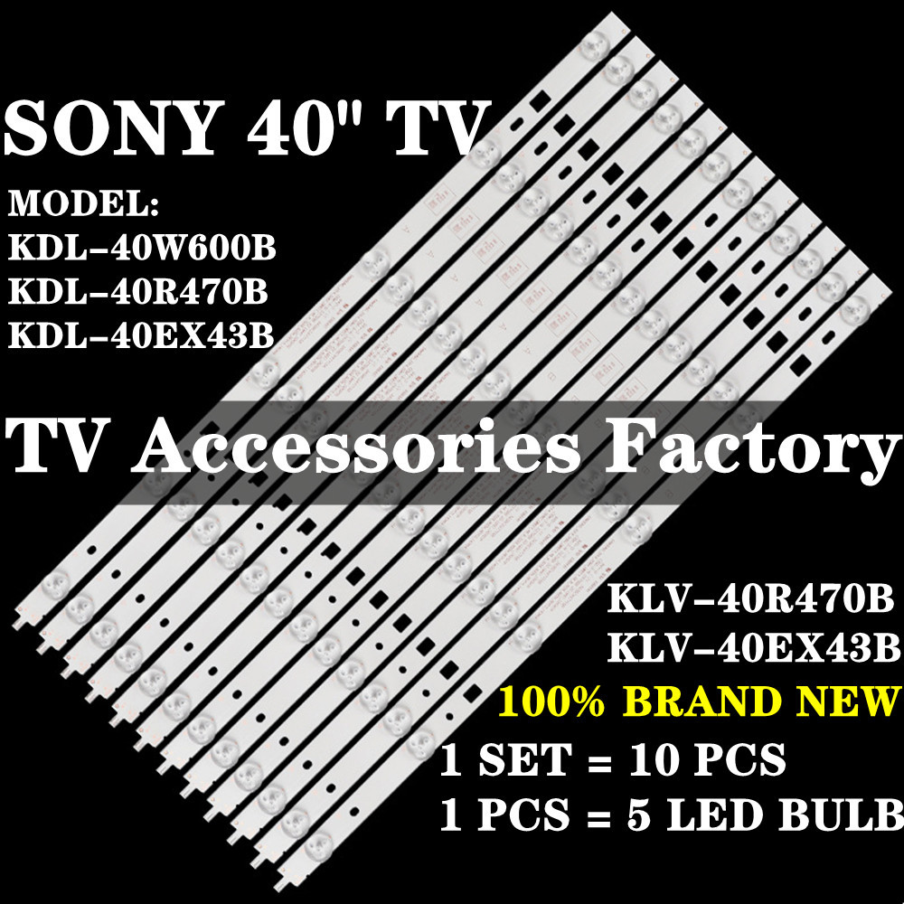 KDL-40W600B KDL-40R470B KLV-40R470B KLV-40EX43B KDL-40EX43B SONY 40" LED TV BACKLIGHT(LAMP TV) KDL40