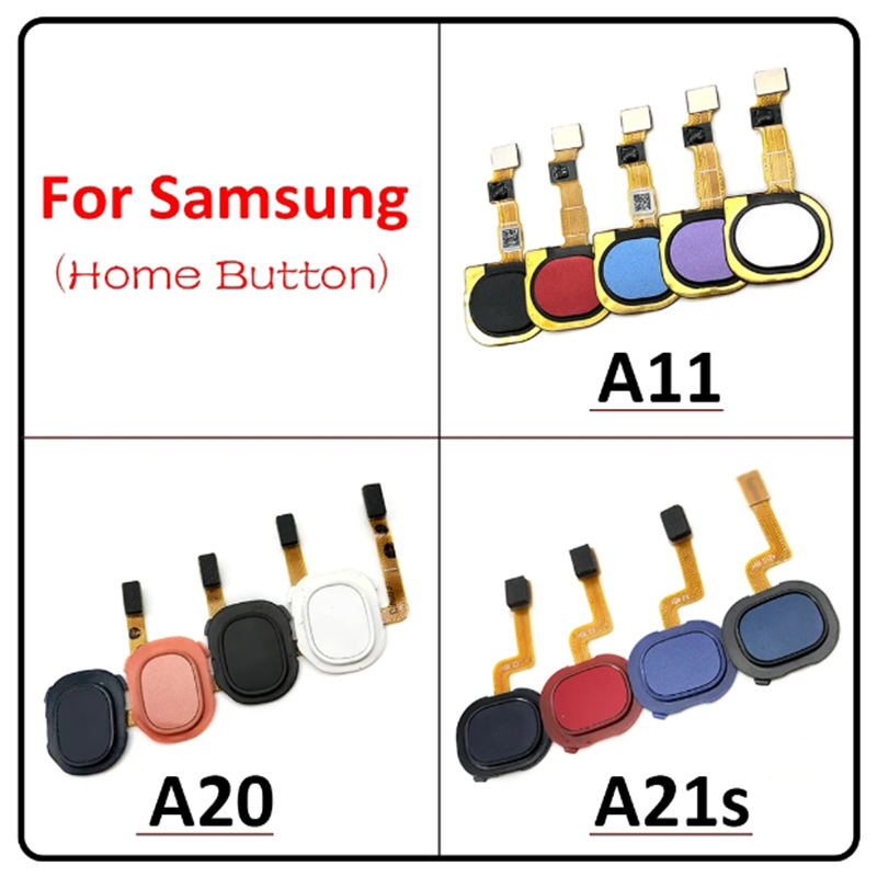ใหม่ เครื่องสแกนลายนิ้วมือ สําหรับ Samsung A11 A115F A20 A205F A21S A217F