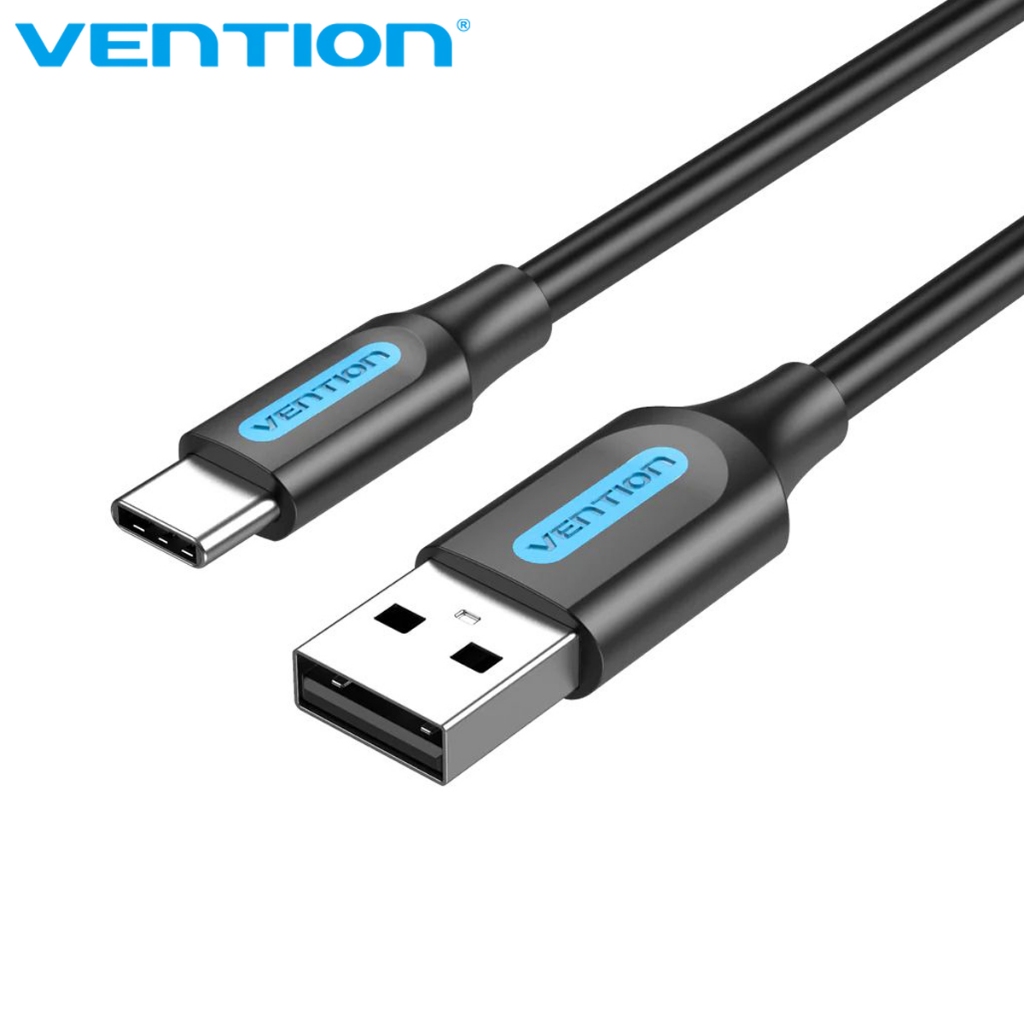 Vention 60W Type-C สายเคเบิล 3A ชาร์จเร็ว Usb C รองรับการส่งสัญญาณ