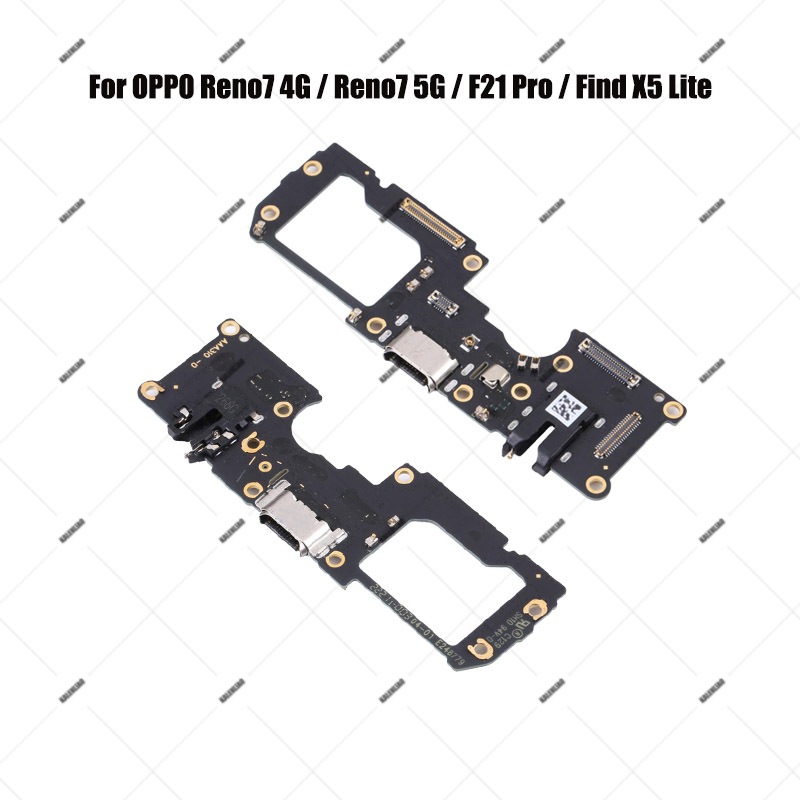บอร์ดชาร์จ USB สายเคเบิลอ่อน สําหรับ OPPO Reno7 4G Reno7 5G F21 Pro Find X5 Lite