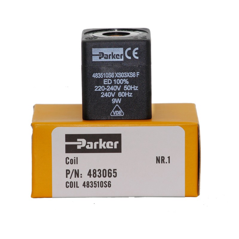 PARKER  คอยล์โซลินอยด์วาล์ว   483510s6 XS03XS6F 491514C2 481865C2 4818653DF 491514Q3 ใหม่เอี่ยม