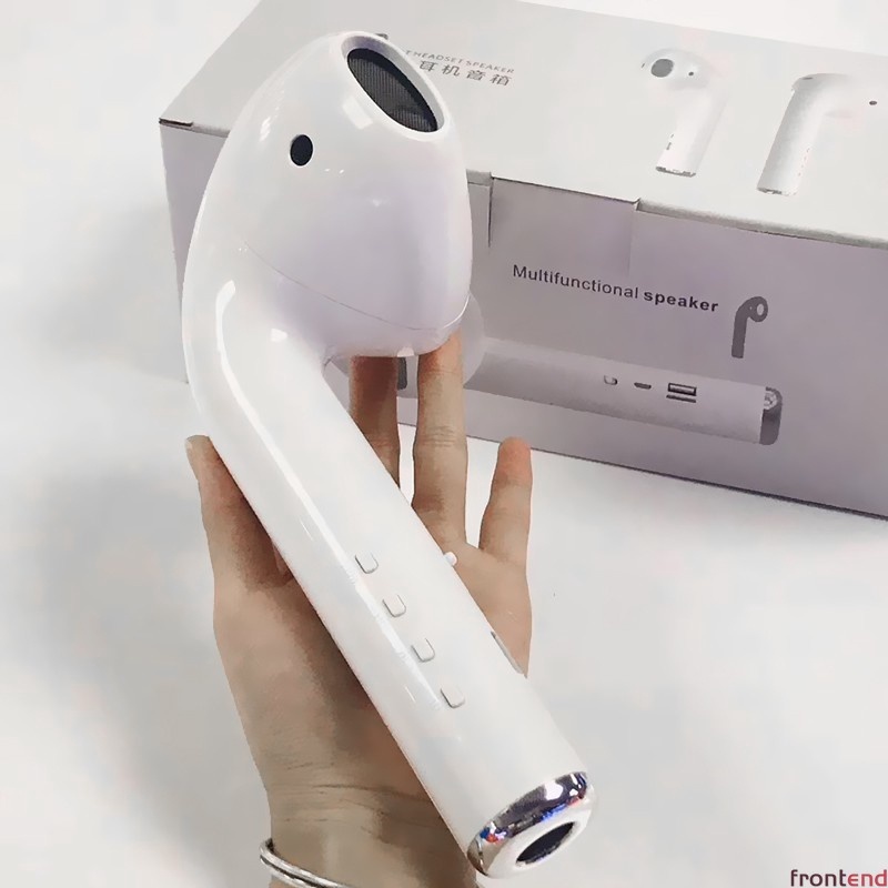 Digital MK101 ปลาคอด หูฟังยักษ์บลูทูธ 5.0 ลำโพงไร้สาย USB TF การ์ด MIC สร้างสรรค์ของขวัญเช่น airpods@yyci