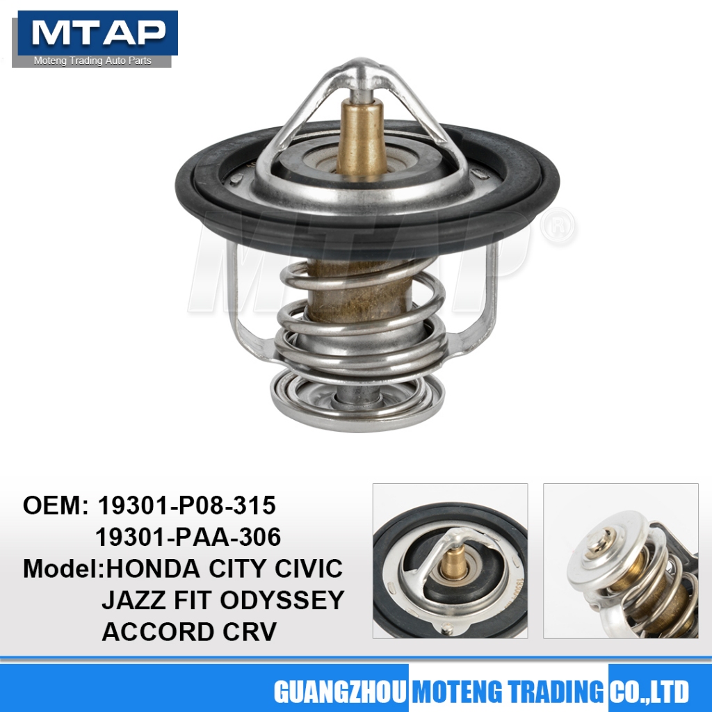 19301-PAA-306 Thermostat Engine Coolant 78°C สําหรับ HONDA ACCORD S84 CR-V S10 CIVIC S04 S5A CITY 19
