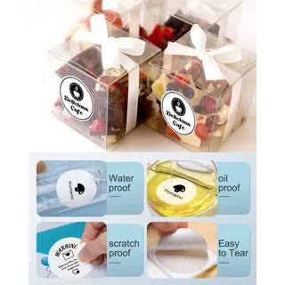 Phomemo สติกเกอร์ฉลากความร้อน สําหรับเครื่องพิมพ์ความร้อน PM-241BT D520 246S Thermal printer colorful label stickers