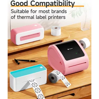 Phomemo สติกเกอร์ฉลากความร้อน สําหรับเครื่องพิมพ์ความร้อน PM-241BT D520 246S Thermal printer colorful label stickers