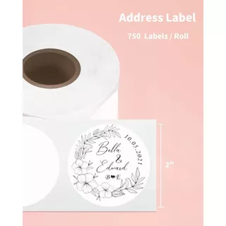 Phomemo สติกเกอร์ฉลากความร้อน สําหรับเครื่องพิมพ์ความร้อน PM-241BT D520 246S Thermal printer colorful label stickers