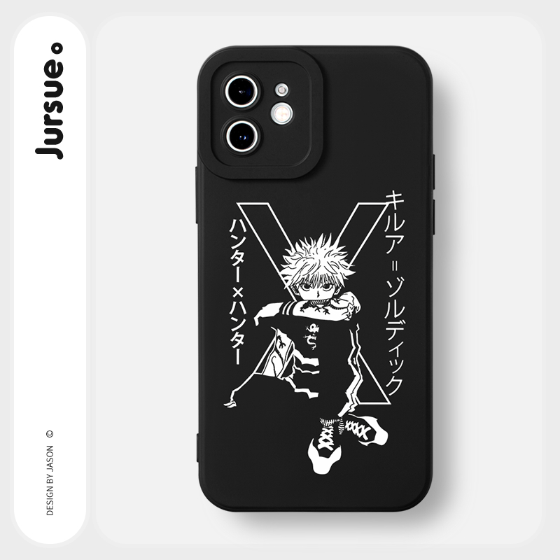 JURSUE เคสไอโฟน เคสซิลิโคนนุ่มกันกระแทกการ์ตูนอนิเมะตลก เคสโทรศัพท์ Compatible for iPhone 17 16 15 14 13 12 11 Pro Max SE 2020 X XR XS 8 7 Plus พลัส Y4527