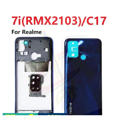 กรอบเลนส์ ด้านหลัง สําหรับ Realme 7i C17