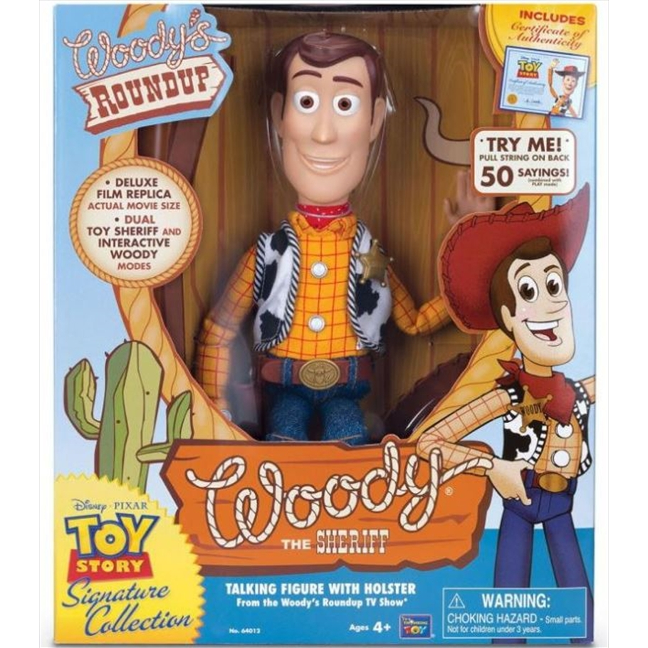 Toy Story Woody The Sheriff 16" Signature Collection ของเล่นสะสมลายเซ็น Toy Story Woody The Sheriff 