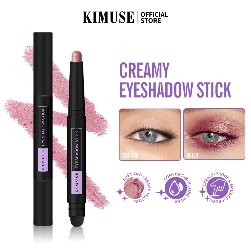 Kimuse อายแชโดว์ชิมเมอร์ เนื้อแมตต์ ติดทนนาน 12 สี