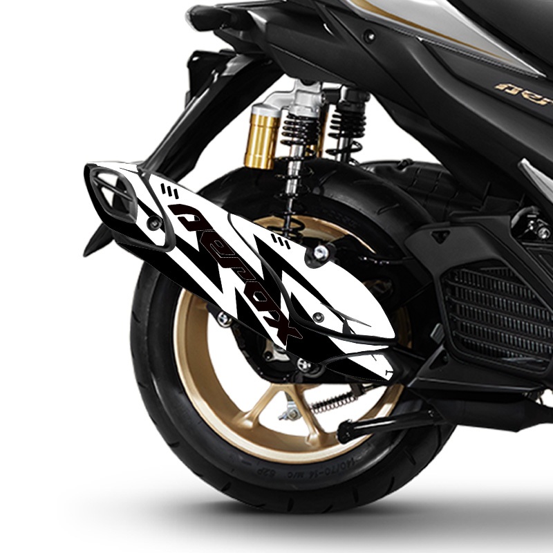 สติกเกอร์เคฟล่าติดท่อไอเสีย aerox 155 2023 สําหรับติดตกแต่งท่อไอเสียรถจักรยานยนต์ - รูปที่ 5