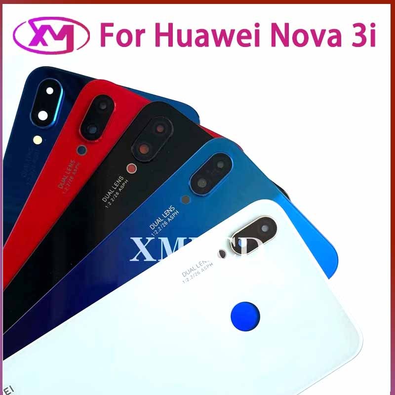 ฝาหลัง Huawei  Nova3i กระจกหลัง Battery Back Cover for Nova3i ฝาหลังพร้อมกระจกเลนส์กล้อง