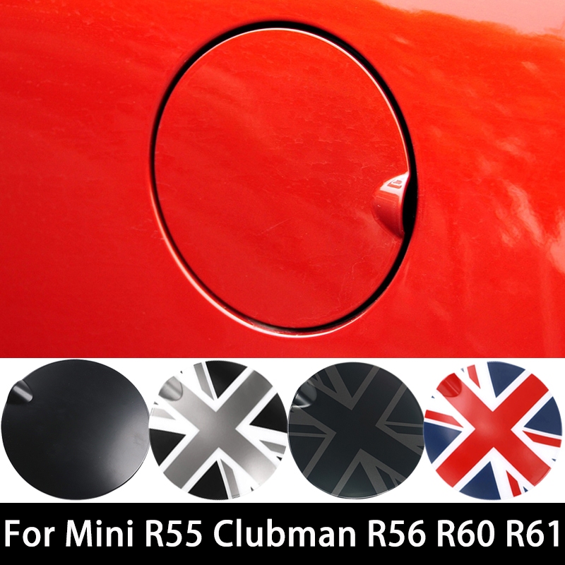 ใหม่ สติกเกอร์พลาสติก ติดฝาถังน้ํามันรถยนต์ สําหรับ Mini One Cooper R55 R56 R60 R61