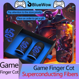 Bluewow 【Fly-Dragon】ถุงมือเล่นเกม PUBG COD กันเหงื่อ (2 ชิ้น)