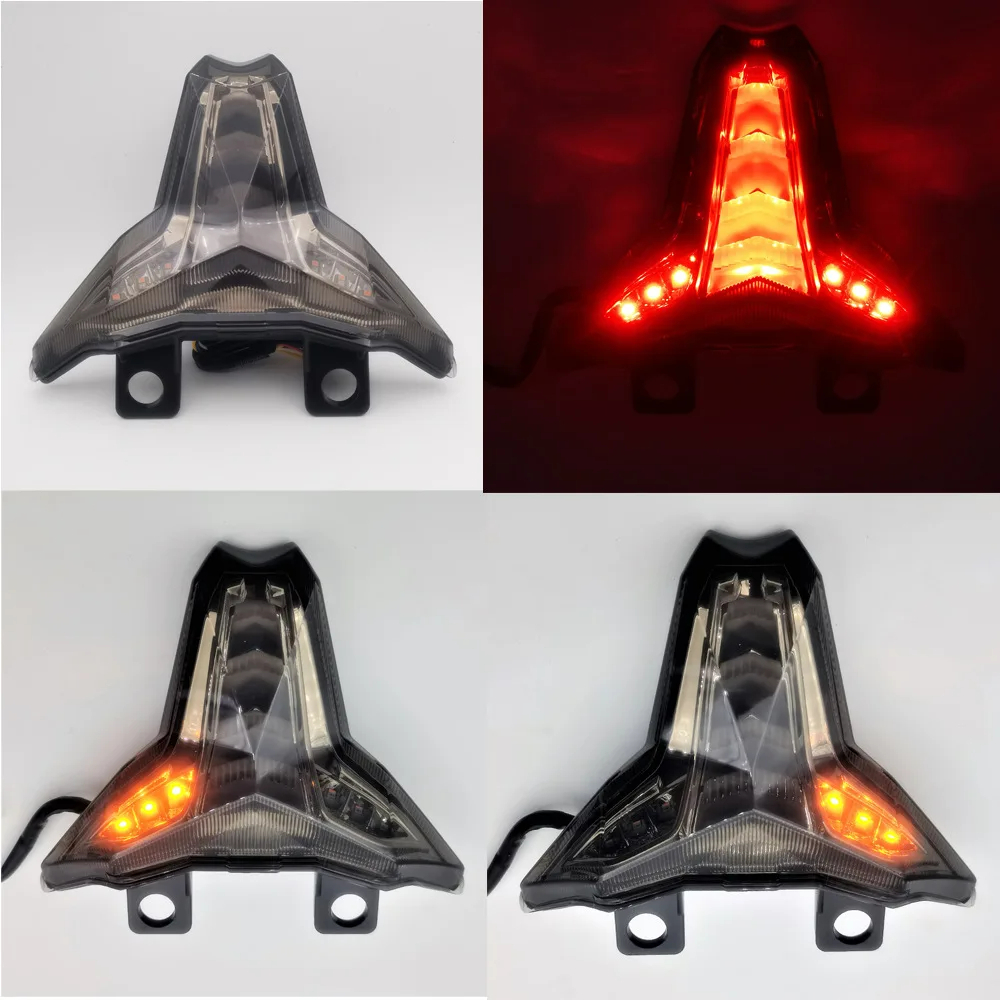 ไฟเลี้ยว ไฟเบรกท้าย LED สําหรับ KAWASAKI 2018-2023 ZX-6R/2014-2023 Z1000 Ninja ZX-10R Ninja ZX-10RR ZX4RR 2023+