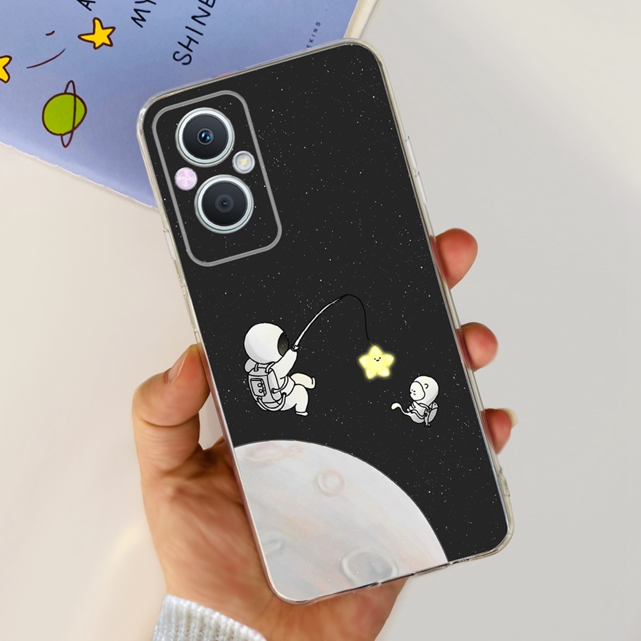 เคสโทรศัพท์ซิลิโคน TPU แบบนิ่ม ลายดอกไม้ และแมวน่ารัก สําหรับ OPPO Reno7 Z 5G Reno8 Z 5G 2023 Reno 7Z 8Z 5G CPH2343 ราคา ถูกที่สุด ดีลบีเคเค แกลเลอรีภาพที่ 9