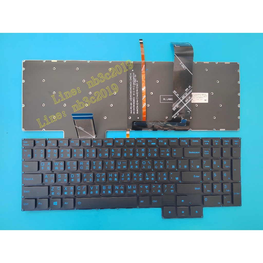 คีย์บอร์ดเล่นเกม สไตล์จีน สําหรับ Lenovo 3-15IMH05 15ARH05 15ACH GY530 GY550 GY570