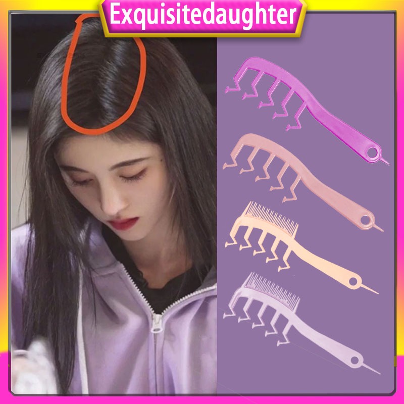 หวีแปรงผม รูปตัว Z สําหรับจัดแต่งทรงผม