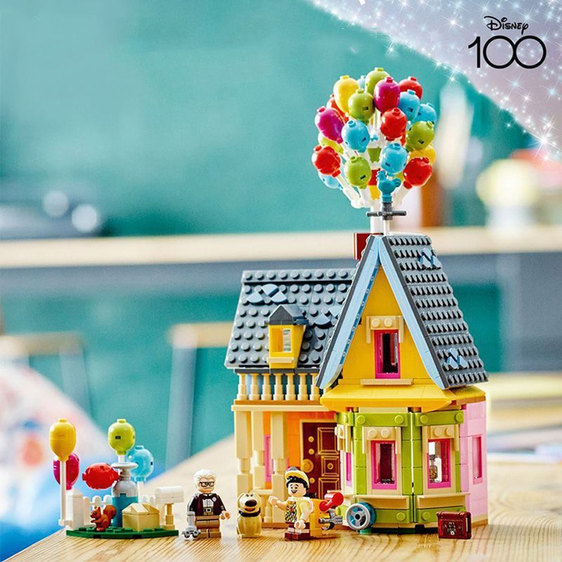 Up House building blocks Creator House ของเล่นโมเดลสําหรับเด็ก 598PCS อิฐเข้ากันได้กับ 43217 สําหรับ