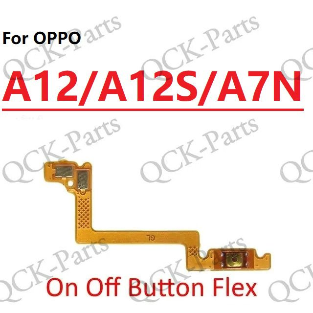 【ขายส่ง】ปุ่มปรับระดับเสียง เปิดปิด สําหรับ OPPO A12 A12S