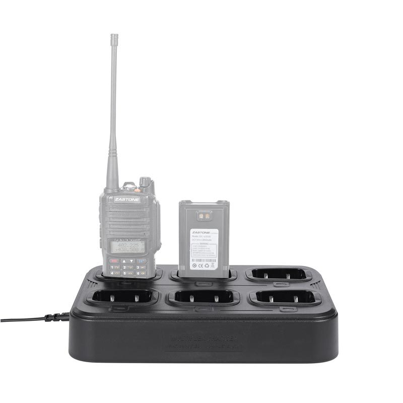 Baofeng UV-5R เครื่องชาร์จวิทยุสื่อสาร แบบหกทาง สําหรับ UV-9R(XR) UV-9RPlus UV-9RPRO GMRS-9R UV-82WP