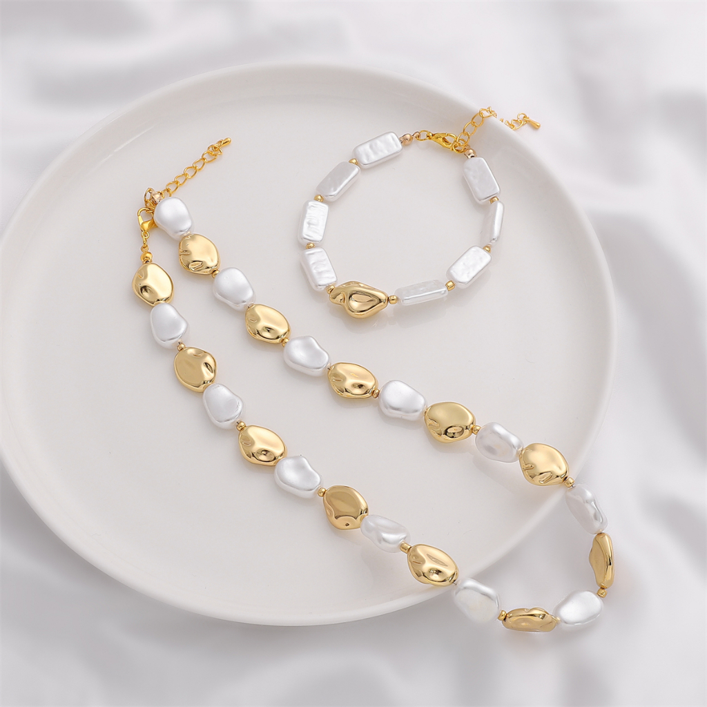 ลูกปัด ชุบทอง 14K CCB สําหรับทําเครื่องประดับ DIY 1 ชิ้น ต่อถุง